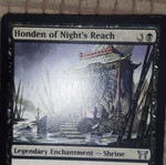 Honden of Night's Reach κάρτα Magic the Gathering μεταχειρισμένη, Champions of Kamigawa