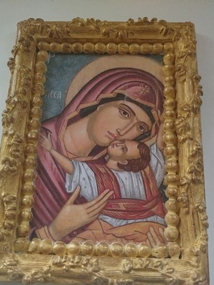 Icon of Virgin Mary with Jesus Christ new