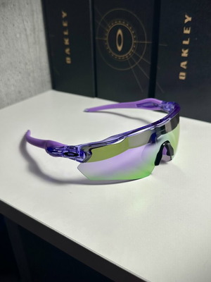 Oakley Radar Clear frame new with black and clear lenses