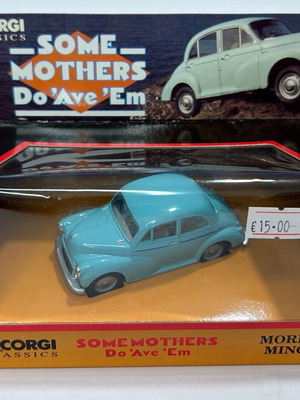 Corgi 1995 Classics 96758 Morris Minor Some Mothers Do Ave Em new