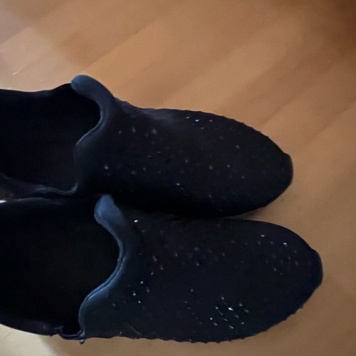 Ash women's sneakers like new, black with stones