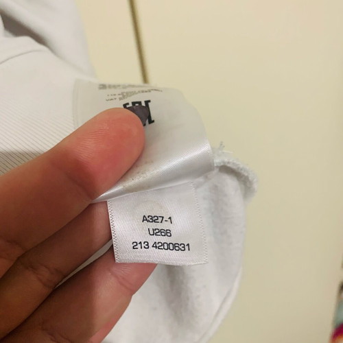 Gant women's sweatshirt used, size M, white with back stain
