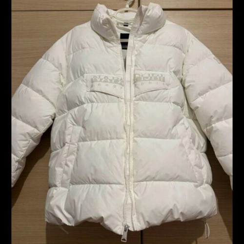 Napapijri jacket, size M, white, genuine
