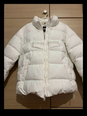 Napapijri jacket, size M, white, genuine