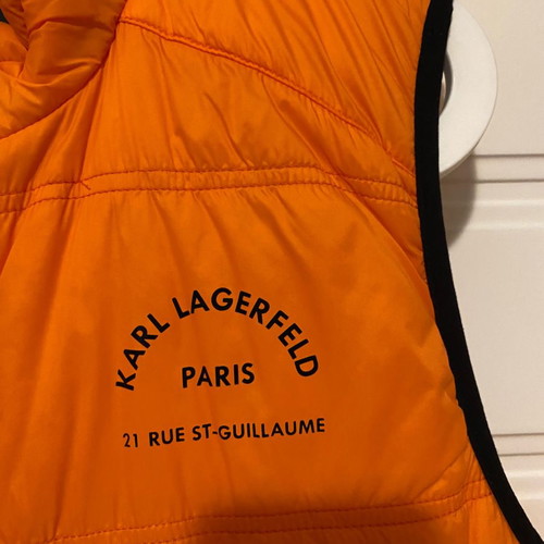 Karl lagerfeld vest double face