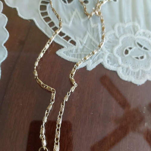 Long chain 120 cm used, yellow color