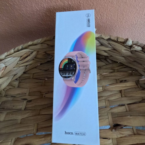 Hoco Y15 Aluminium Smartwatch with Heart Rate Monitor Pink Gold new