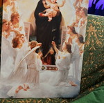 Religious wall decor frame like new