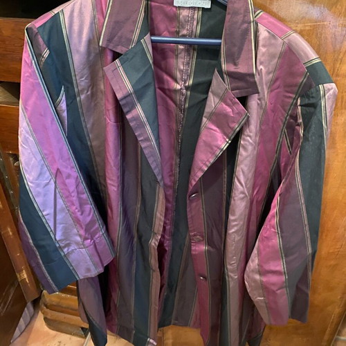 Ulla Popken shirt-jacket like new, multicolored, purple