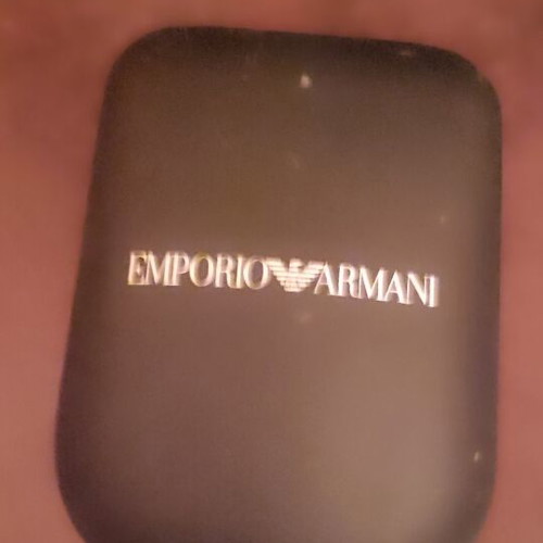 Armani Exchange wristwatch with chronograph and date
