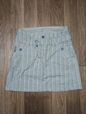 Φούστα Attrattivo μεταχειρισμένη, μπεζ, μέγεθος XS