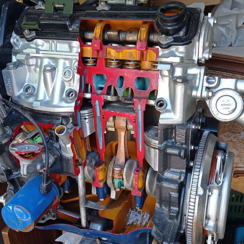 LANCIA engine for training on rotating base like new