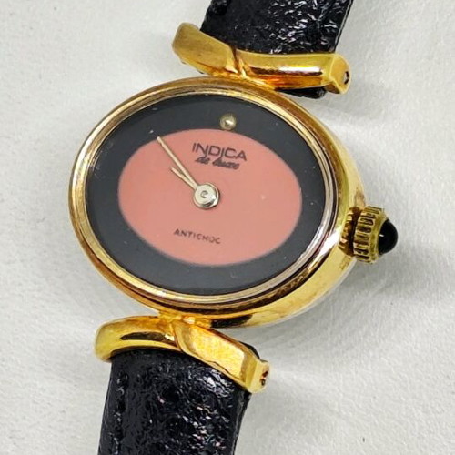 Indica Vintage Ladies Watch Swiss Tech new, gold plated