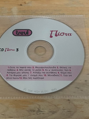Pista 3 CD used, laiko