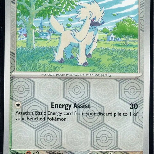 Furfrou Pokemon TCG card 051/064 new collectible