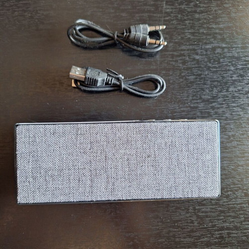 NOD B.FAB Bluetooth speaker 2 x 5 W, microSD, Aux-In 3.5mm, grey