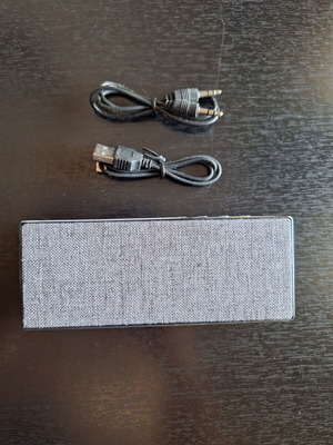 NOD B.FAB Bluetooth speaker 2 x 5 W, microSD, Aux-In 3.5mm, grey