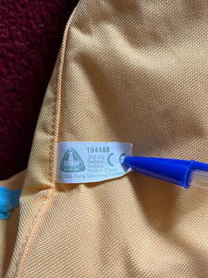 Activity mat for babies used ELC with zipper