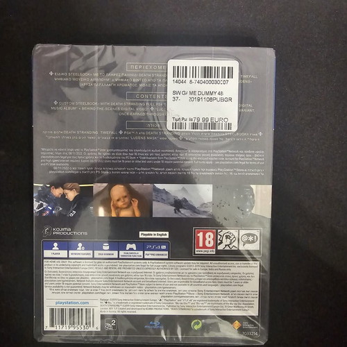Death Stranding Special Edition Steelbook PS4 new