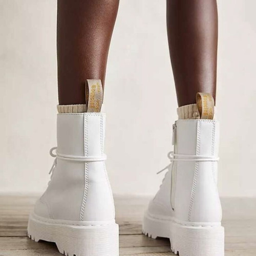 Dr. Martens Vegan Jadon II Mono Kemble Platform Boots new, size 40