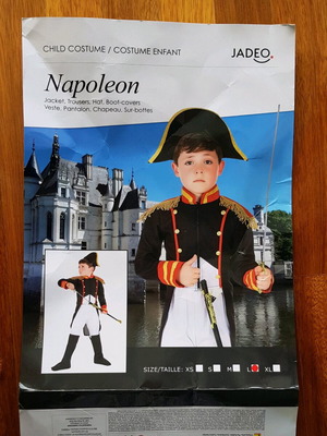 Napoleon Child Costume like new, age 7-9