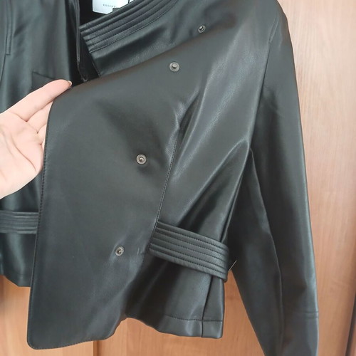 Toi&Moi jacket new, size L, black with two-tone sleeves