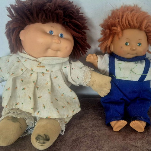 Cabbage Patch Kids used, boy and girl dolls