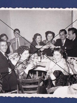 Φωτογραφία 1954 Κομοτηνή μεταχειρισμένη, εορτασμοί Πρωτοχρονιάς