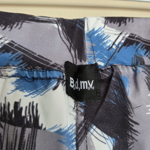 Bodymove leggings used, black and blue