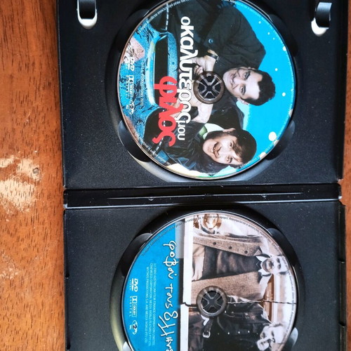 DVD movies two by Lakis Lazopoulos new, comedy with subtitles