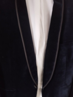 Spencer Hart velvet jacket size 40, like new, blue
