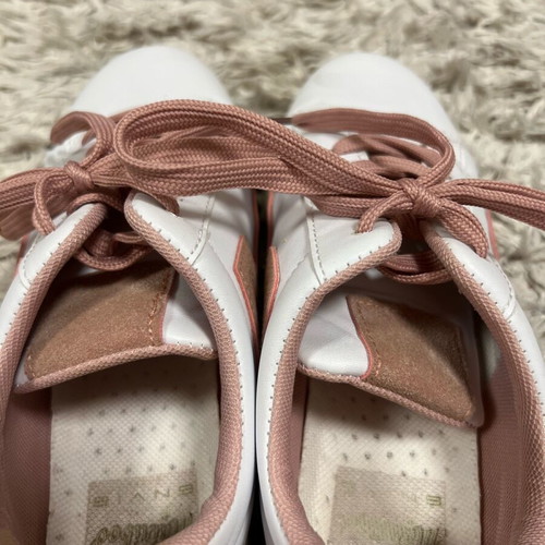 Mairiboo pink sneakers with rhinestones like new, women's casual shoes