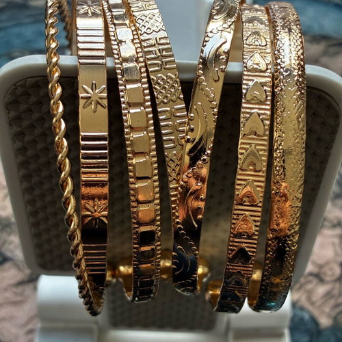 Women's gold-plated bracelets new, gold color