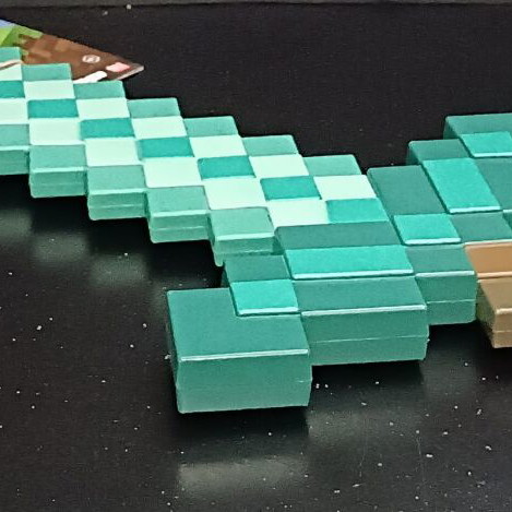 Minecraft Diamond Sword toy new 51x25 cm