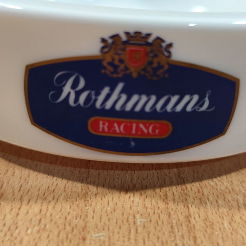 Rothmans glass ashtray used with minor marks