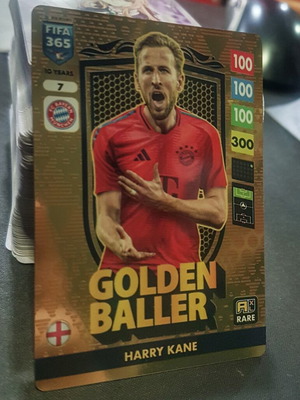 Harry Kane Golden Baller 2025 Panini Adrenalyn XL FIFA 365 like new