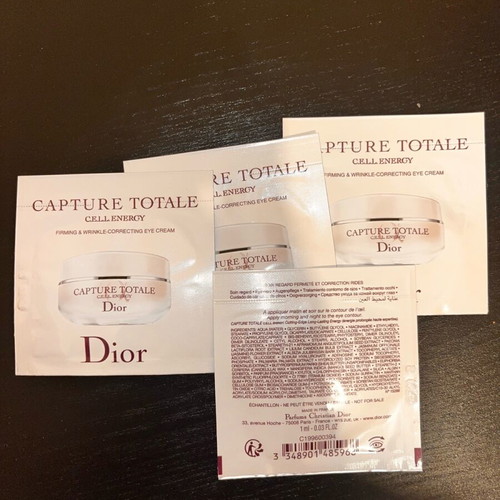 Dior, Chanel, Guerlain and Sisley skincare samples new, unopened set