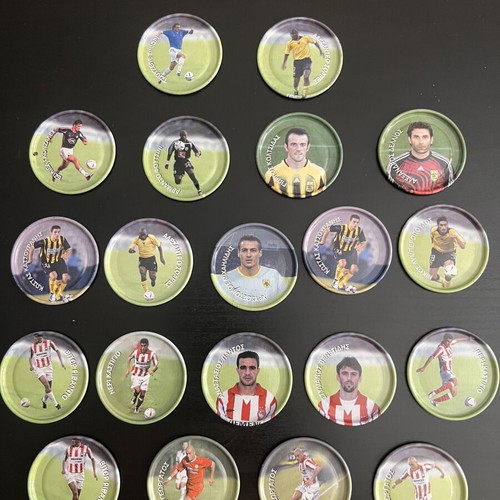 Metal football player caps Super League like new