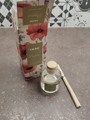 Poppies Aromatic Room Diffuser with Sticks 50 ml new