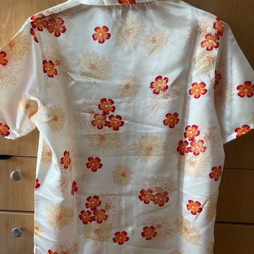 Luna Carina shirt and shorts set XL-XXL unused, white beige