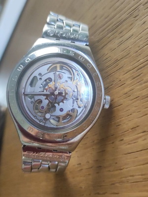 Swatch Irony Body & Soul YAS100G automatic watch stainless steel