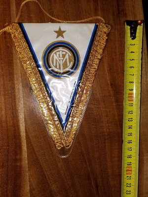 Inter pennant new with authenticity sticker