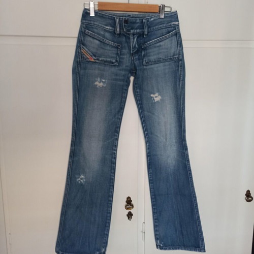 Diesel vintage women's denim pants like new, size 26, blue
