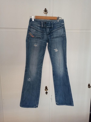 Diesel vintage γυναικείο τζιν παντελόνι σαν καινούργιο, μέγεθος 26, μπλε