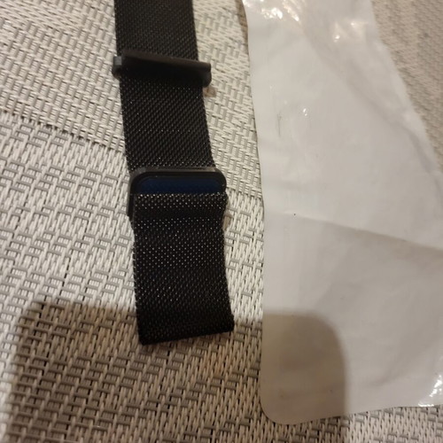 Milanese Metal Watch Strap 22mm black new, 24cm