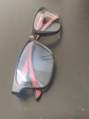 Anti-blue light glasses like new, red