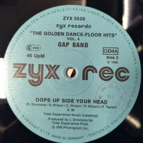 Yarbrough & Peoples The Gap Band The Golden Dance-Floor Hits Vol. 4 vinyl used