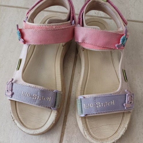 Zara Stitch sandals for girls size 39