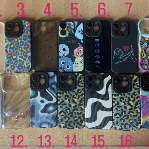 iPhone 15 Pro cases, single or bundle