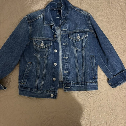 Gap denim jacket for kids up to 11 years like new, blue
